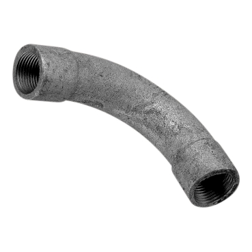 Series 1247 Machine Cast Fittings, Solid BEnds, 25mm Galvanised Cast Iron