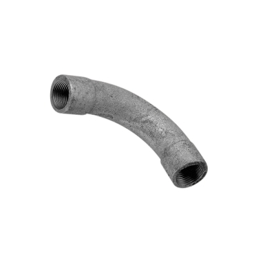 Series 1247 Machine Cast Fittings, Solid BEnds, 20mm Galvanised Cast Iron