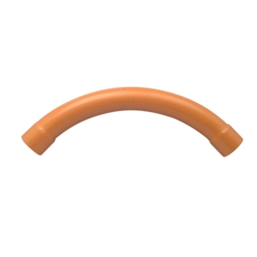 Electric Orange Conduit Bend Large Sweep 90deg Pvc 100mm