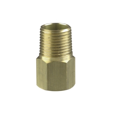 Cable Management Machined Brass, 3/4 Inch NPT Male To 20mm Female Brass Adaptor