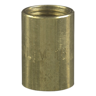 coupling brass cond 16mm