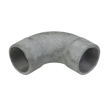 elbow solid galv cond 40mm