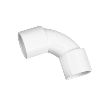 Telecommunication Conduit Fittings, Solid Elbows - Standard Colour White, 20mm