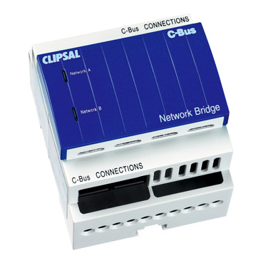 C-Bus Control And Management System, Network Bridge Housed In A 4M Din Rail Enclosure