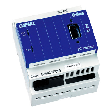 C-Bus Control And Management System, PC Interface, Housed Inmm4M, Din Rail Enclosure