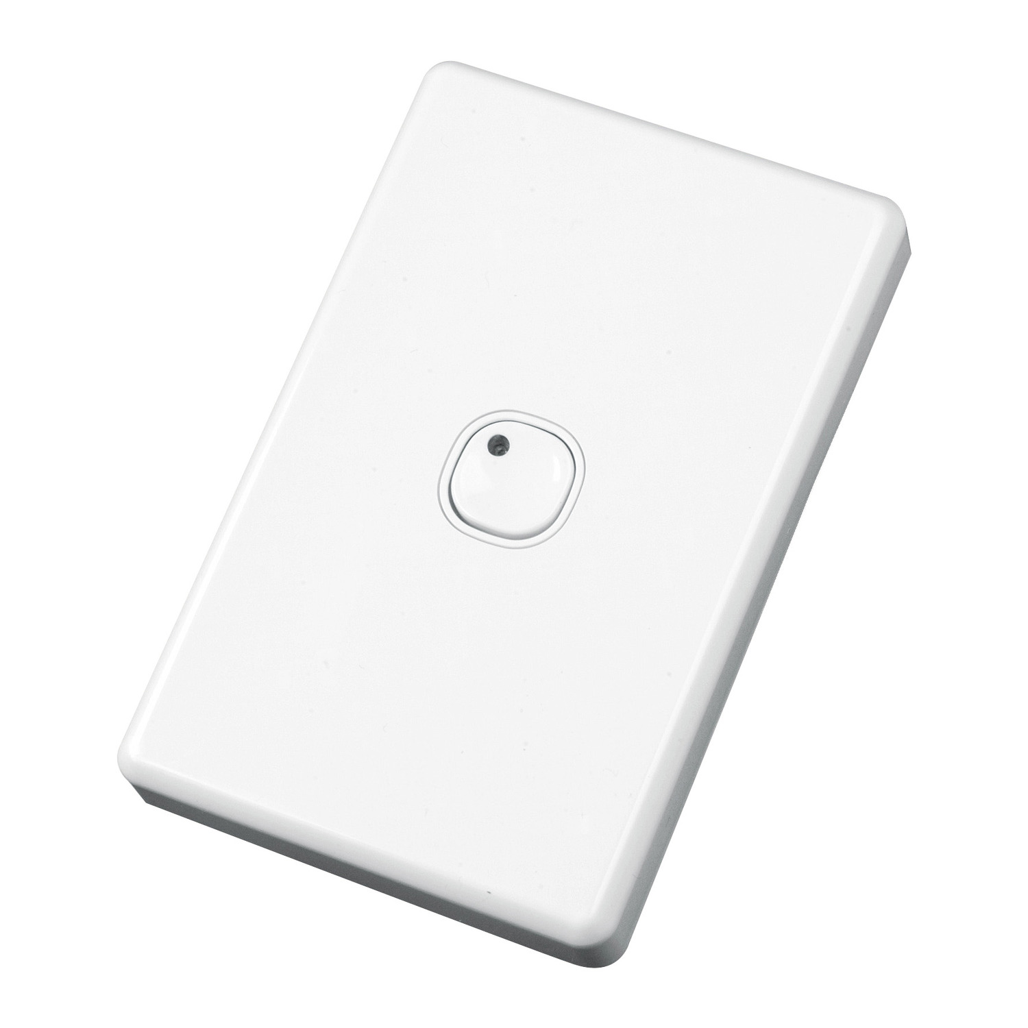 C-Bus Plastic Plate Wall Switches, 1 Button