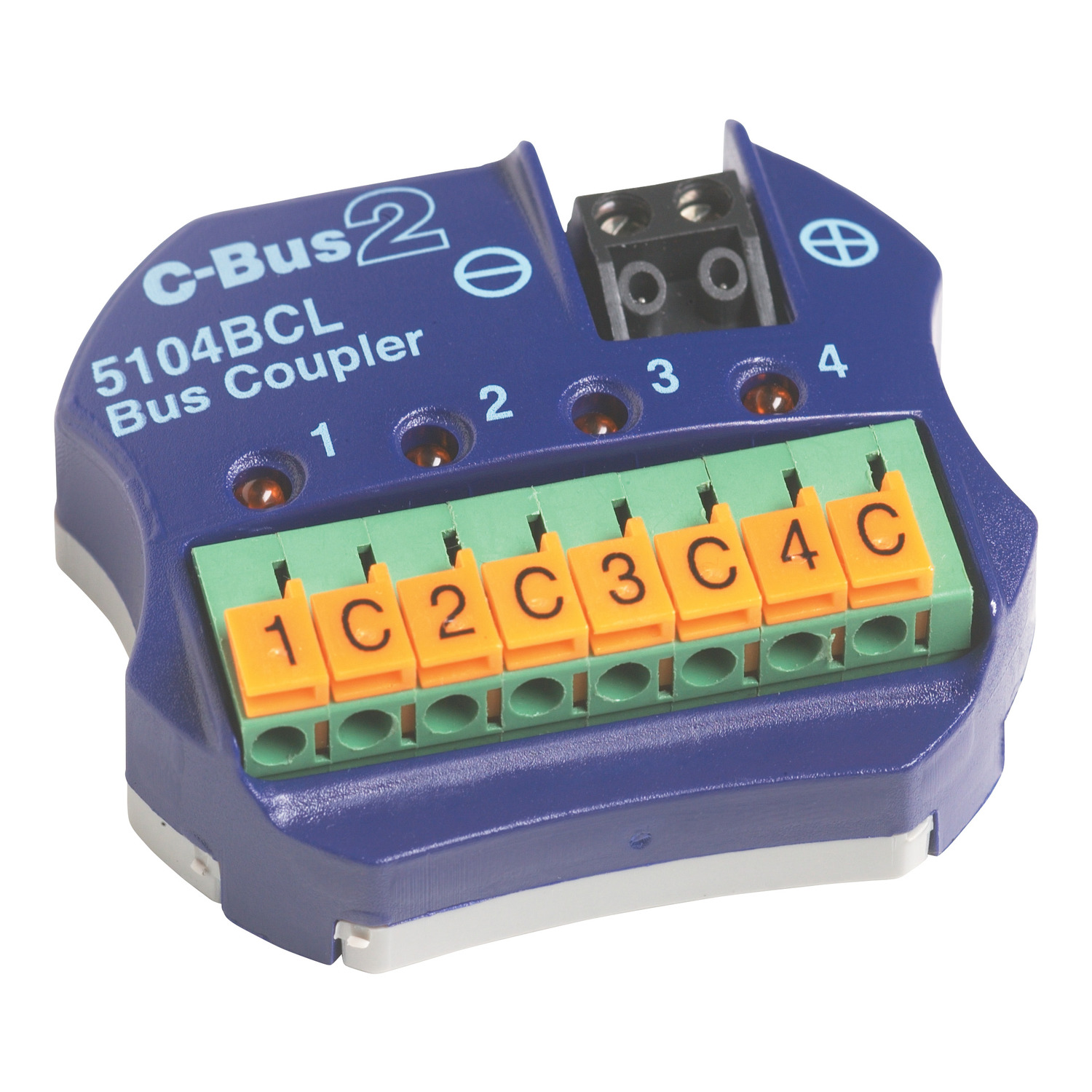 C-Bus Bus Coupler Input Unit, 4 Channel, Support on-Board Scenes