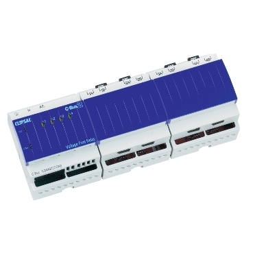 Clipsal, C-Bus, Relay, DIN Rail Mounted, Voltage Free, 240V AC, 4 Channel, 20A, Without C-Bus Power Supply
