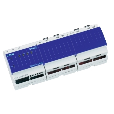 Clipsal, C-Bus, Relay, DIN Rail Mounted, Voltage Free, 240V AC, 4 Channel, 20A, With C-Bus Power Supply