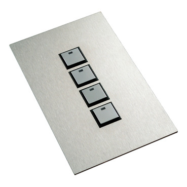 C-Bus Reflection Wall Switches, 4 Gang