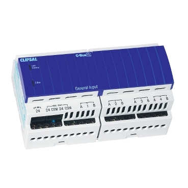 C-Bus Control And Management System, General Input Unit, 4 Channel, 8M Modules, 24VAC Power Pack