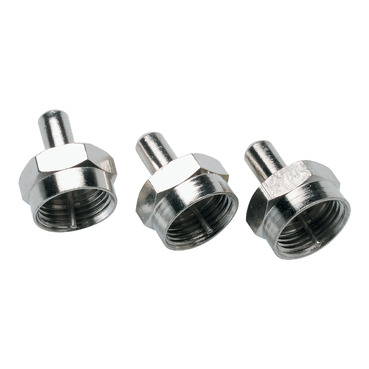Clipsal Actassi, 75 Ohm Terminators, 75 Ohm F-Type, Blister Pack Of 10