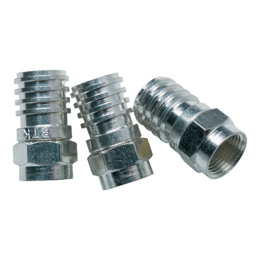 Clipsal Actassi, Crimp Type Connector, F-Type, Blister Pack Of 100