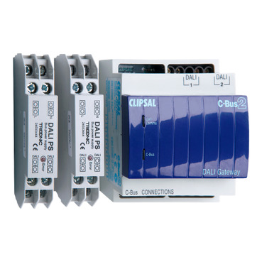 C-Bus Control And Management System, Din Rail Mounted Dali Gateway, 2 Dali Networks