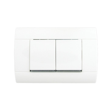 c-bus wall switch 2 button