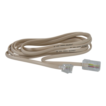 Image of 3110L64 Series Telephone Lead RJ12 6 Pin 4 Contact Ivory