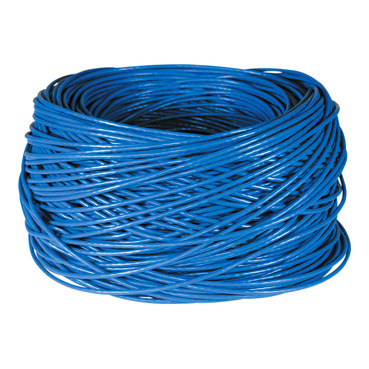 Blue  Clipsal Actassi, LAN Cable, 4 pair UTP Cat6A LAN cable, 305 metre  reel (Blue Only)