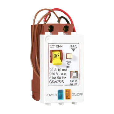 Medilec, RDC 1 Module, 2P, 20A, 10mA, 240V