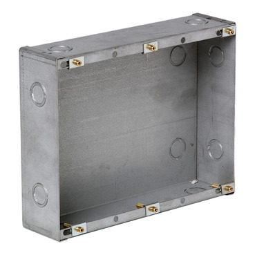 Metal Plate Wall Boxes, 4 Module, Panel Size 220 X 275