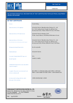 CB Certificate_TeSys Deca_CAD32-50