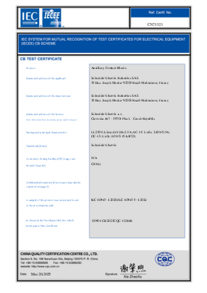 CB_Certificate_TeSys GV_GVAE