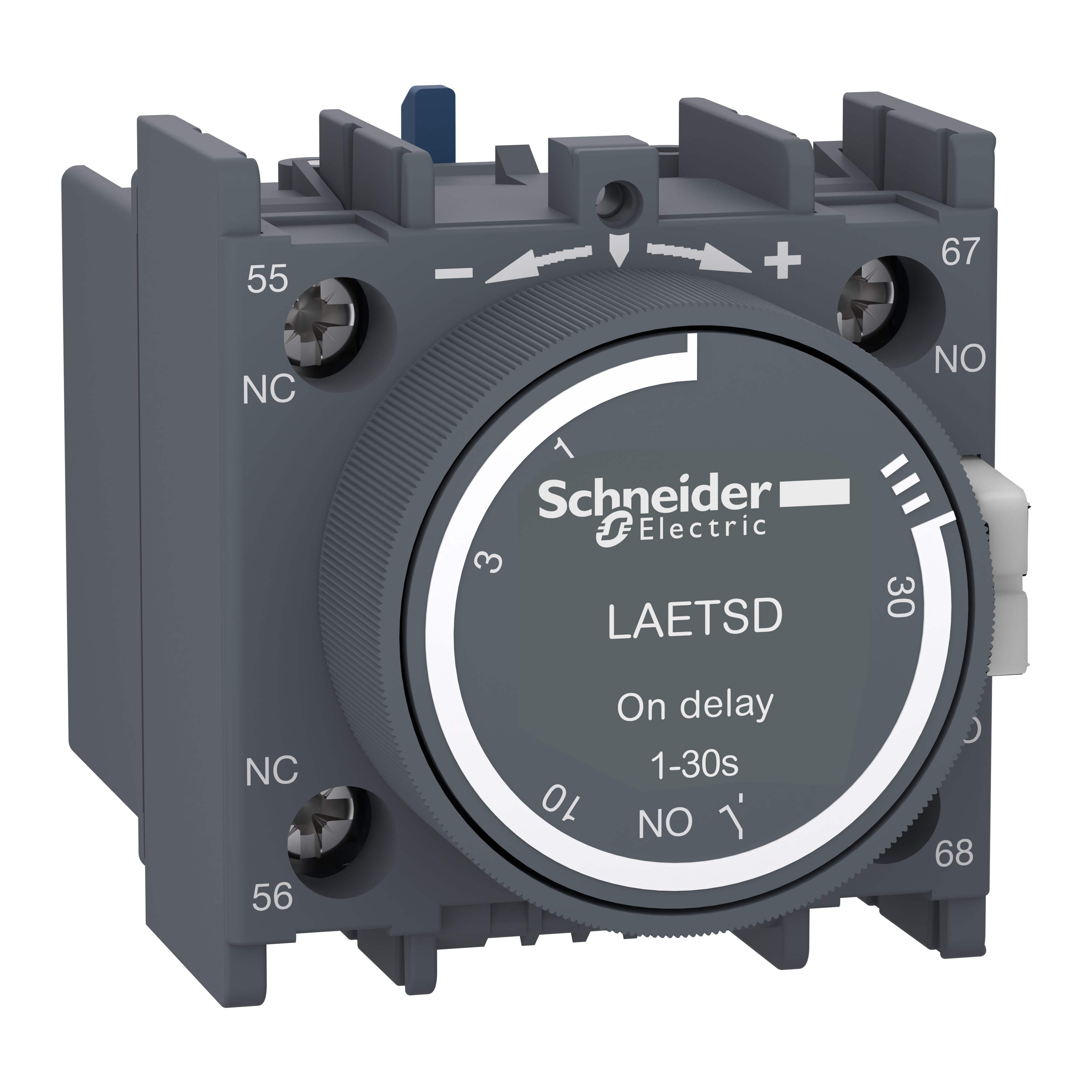 Time delay block,Easy TeSys Control,on delay,1 NO + 1 NC