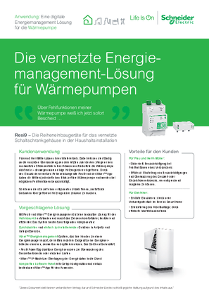 Die vernetzte Energiemanagement-Lösung für Wärmepumpen