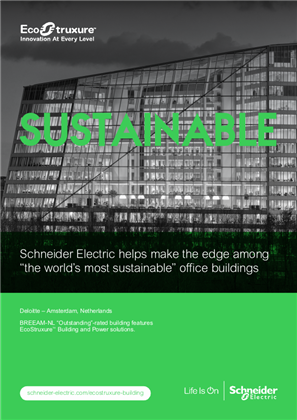 Schneider Electric helps make The Edge “the world’s most sustainable office building”
