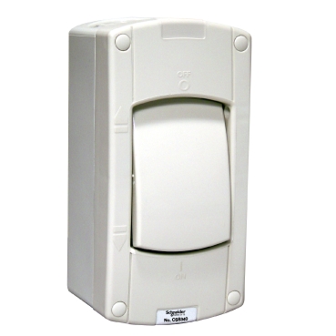 This sturdy range of switches and sockets are for outdoor areas.