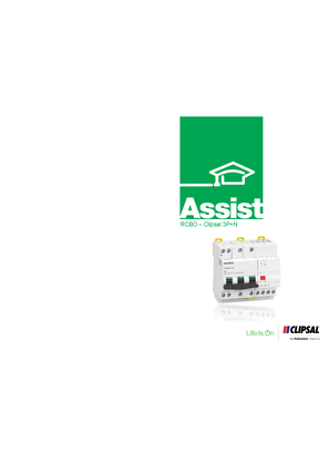 Assist 3P+N RCBO technical guide - Clipsal