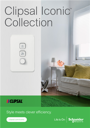 Clipsal ICONIC Collection Brochure 998-20216468_AU-GB 