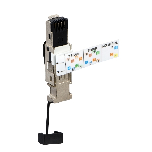Tcsek3mr10 Connexium Rugged Rj45 Connector Field Assembled Package Of 10 Connectors Schneider Electric Global