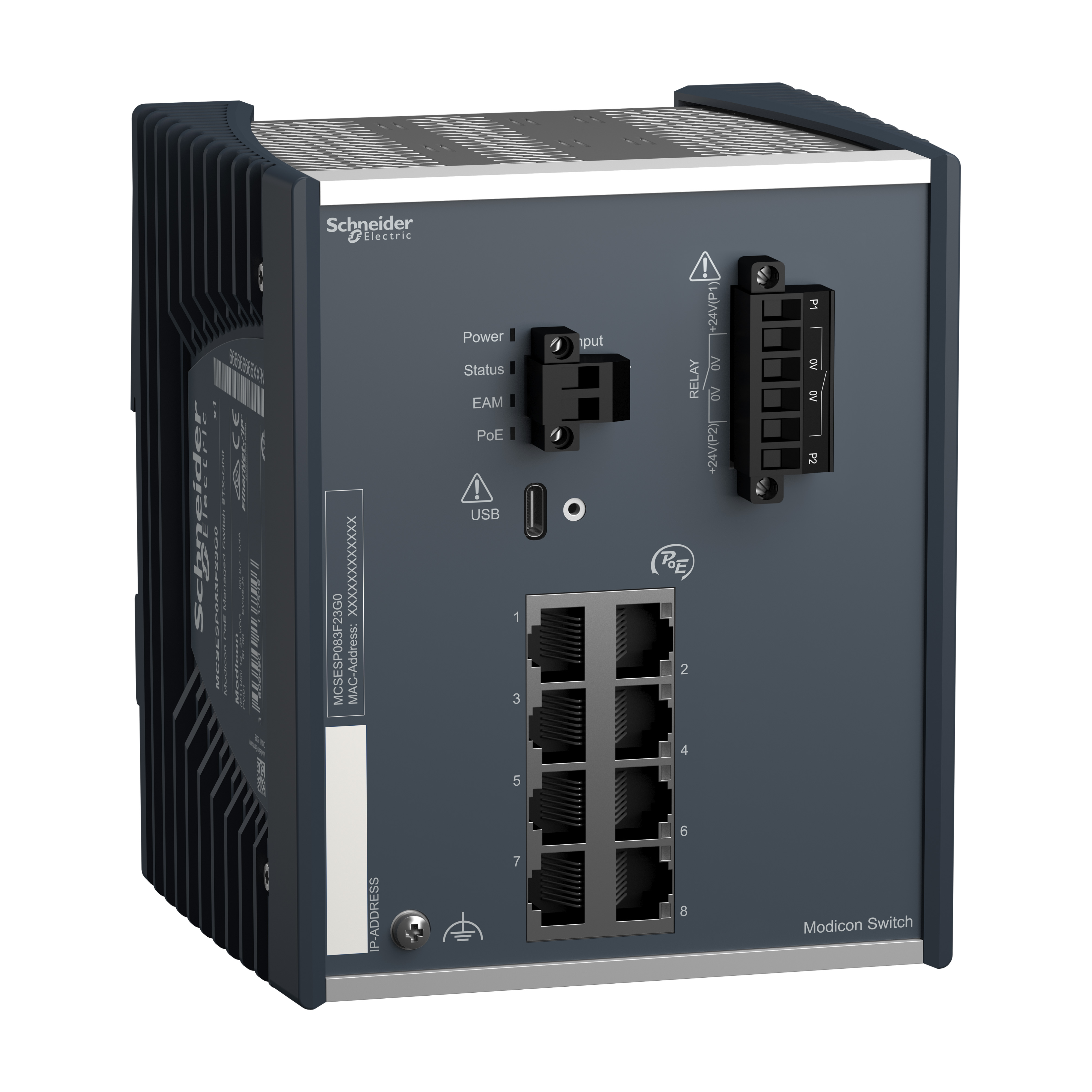 Modicon Switch ESM PoE 8TX-Gb