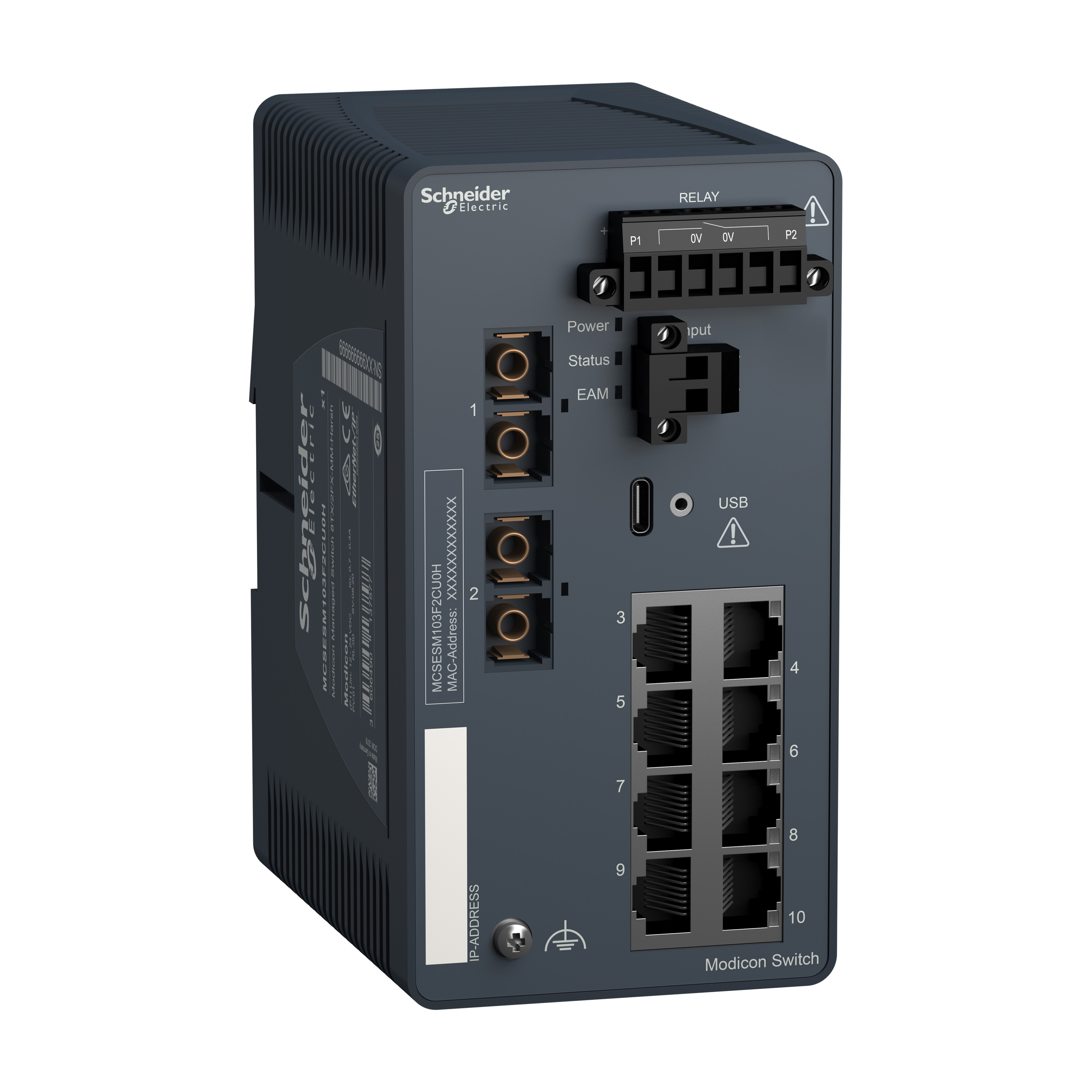 Modicon Swit ESM 8TX/2FX-MM D