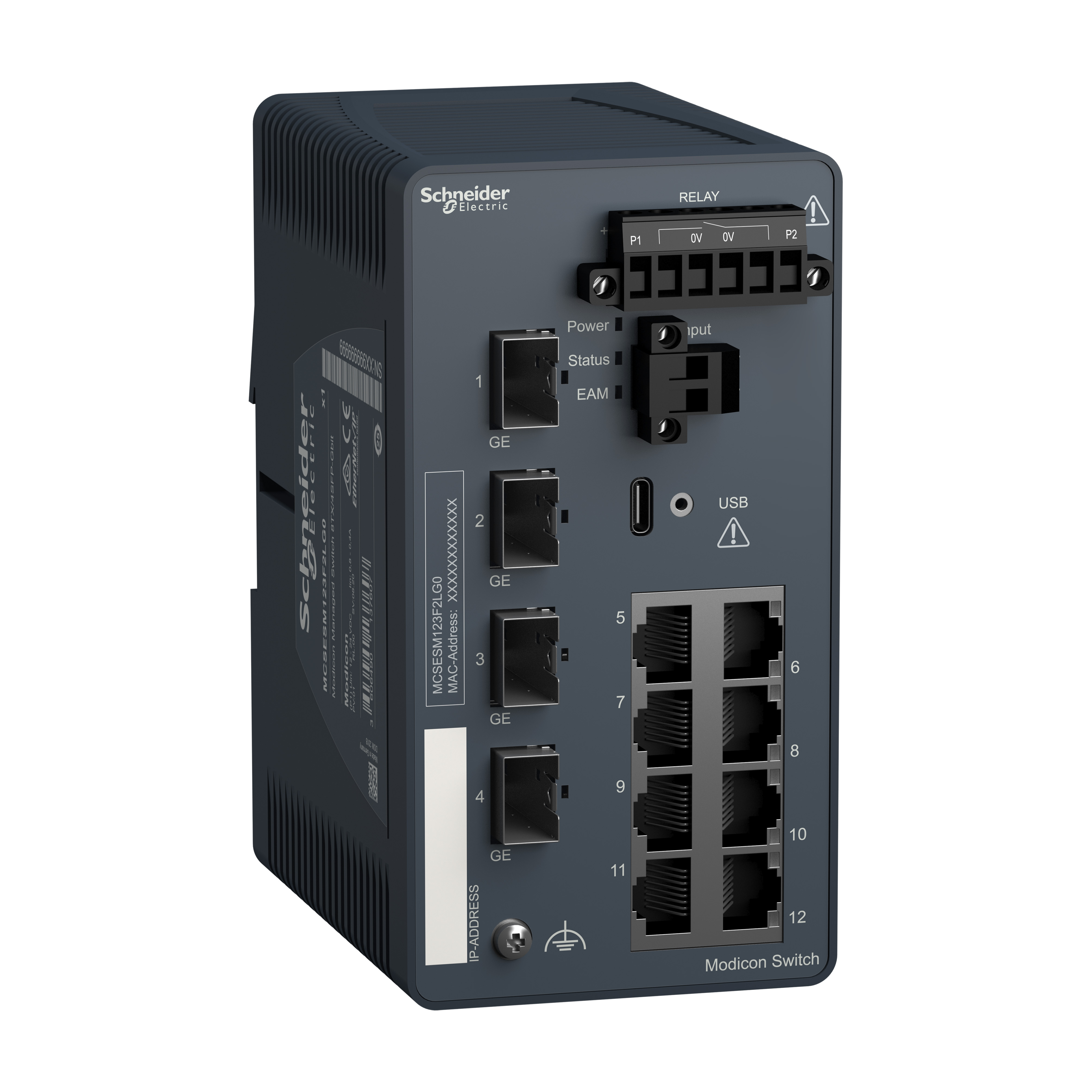 Modicon Switch ESM 8TX & 4SFP