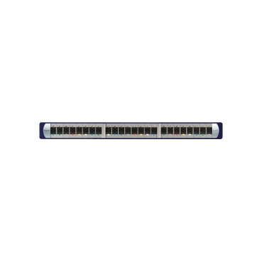 Actassi Patch Panel, Category 6A, 10 Gang, FTP, 24-Port, Loaded