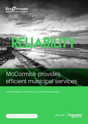 McCormick provides efficient municipal services