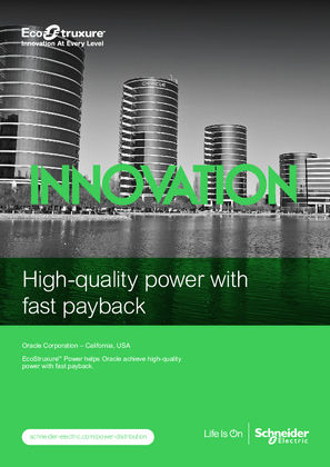 Oracle achieves high-quality power with fast payback