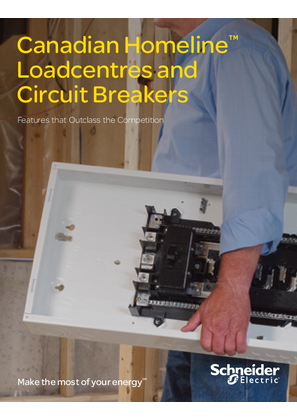Canadian Homeline Loadcentres and Circuit Breakers Brochure