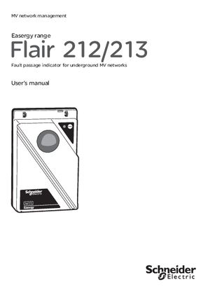 Easergy FLAIR 212 213 User's Manual