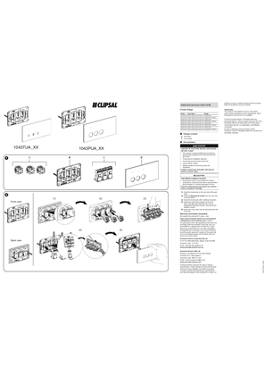 Switch Grid and Cover Horiz 1G-4G