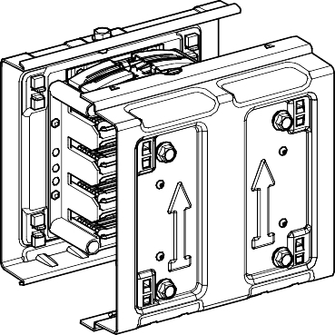 Villamos és mechanikai összekötõblokk, 400 A KSA400ZJ4