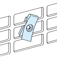  LVS03180 LVS03180 MATICA ZA PERF. M.PL. M4 20kom  
