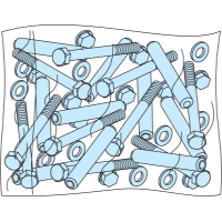  LVS08718 LVS08718 PrismaSet_P VIJCI I PRIBOR 10kom  