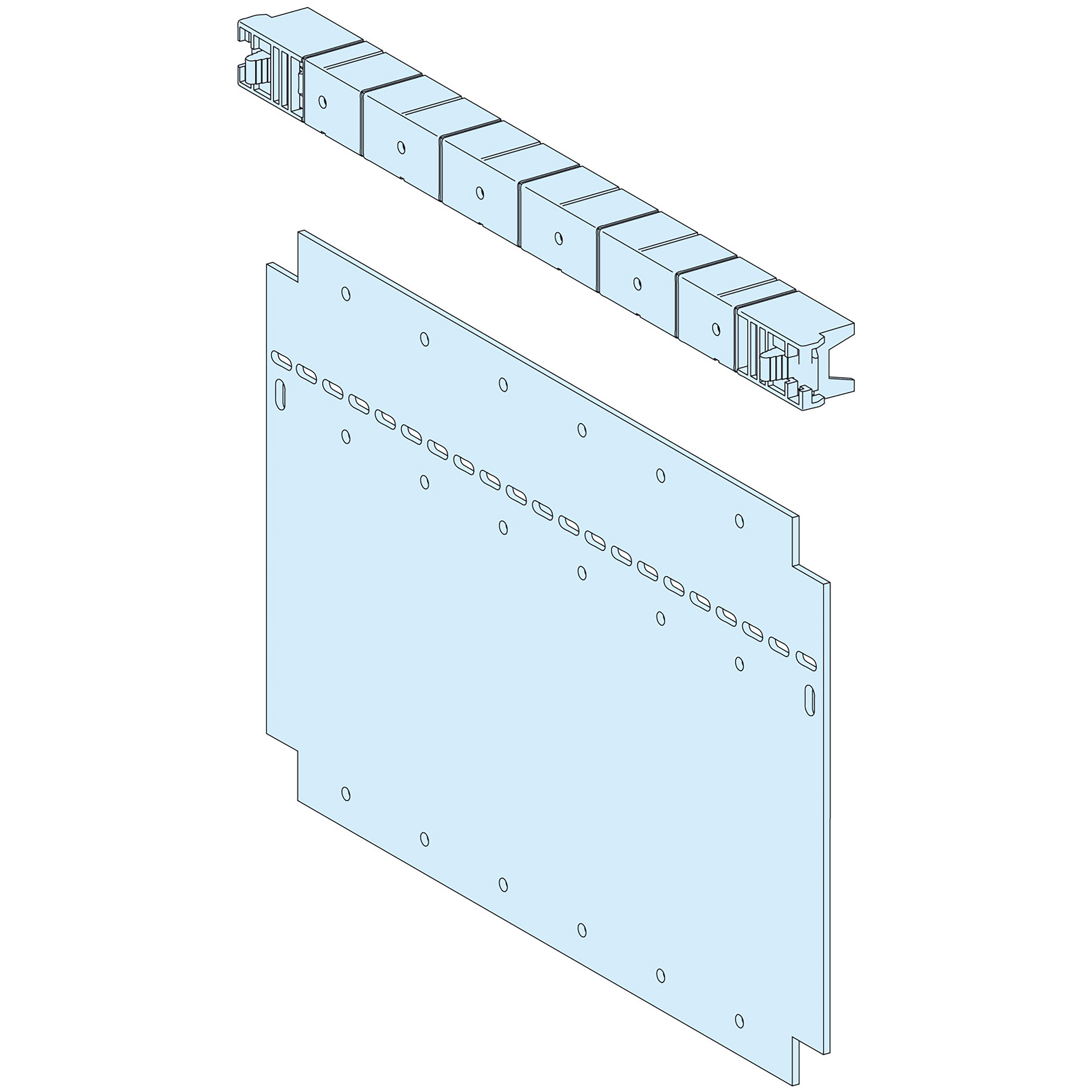 Passe-câbles UF 3-4M Forme 4