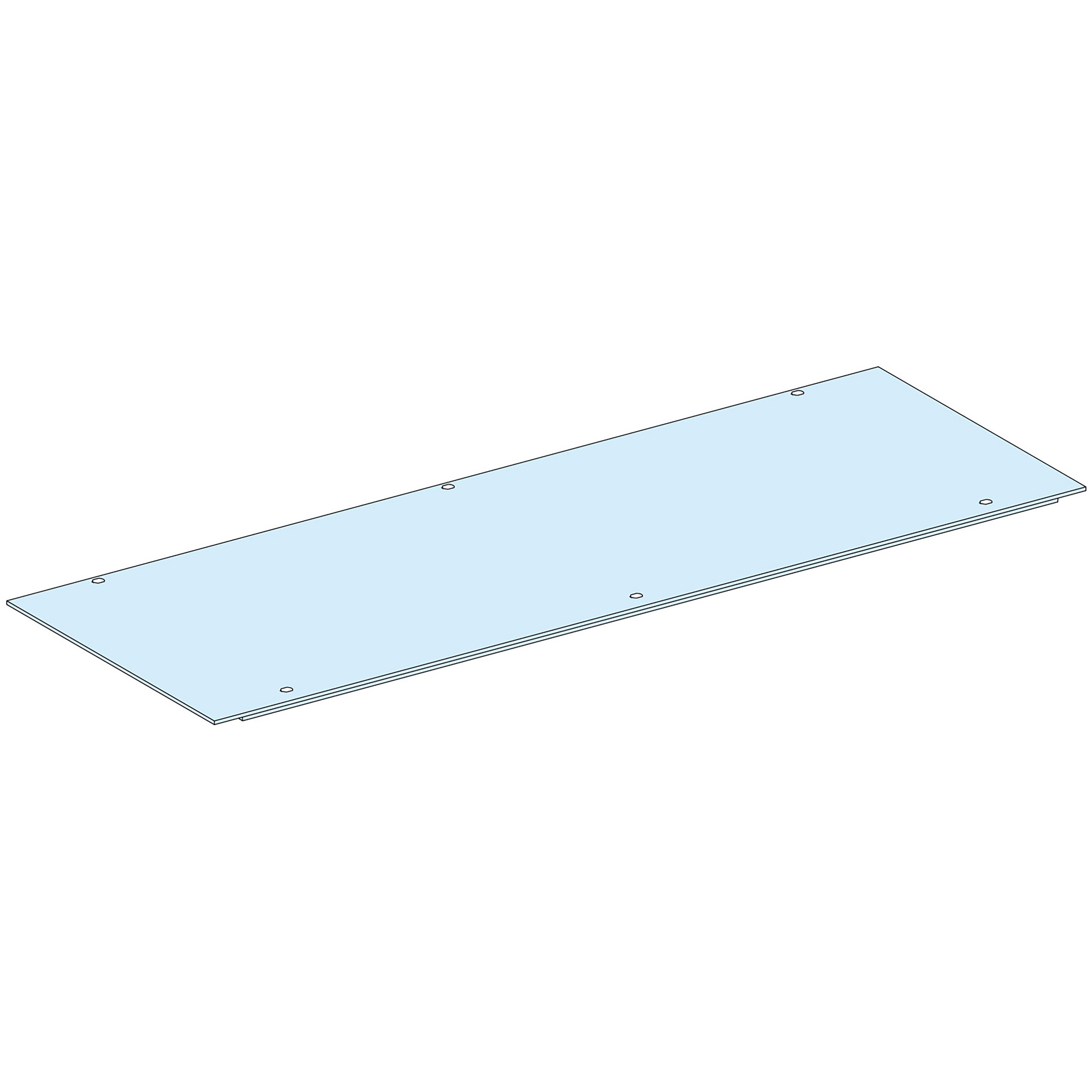 Panneau de fond IP55 L800