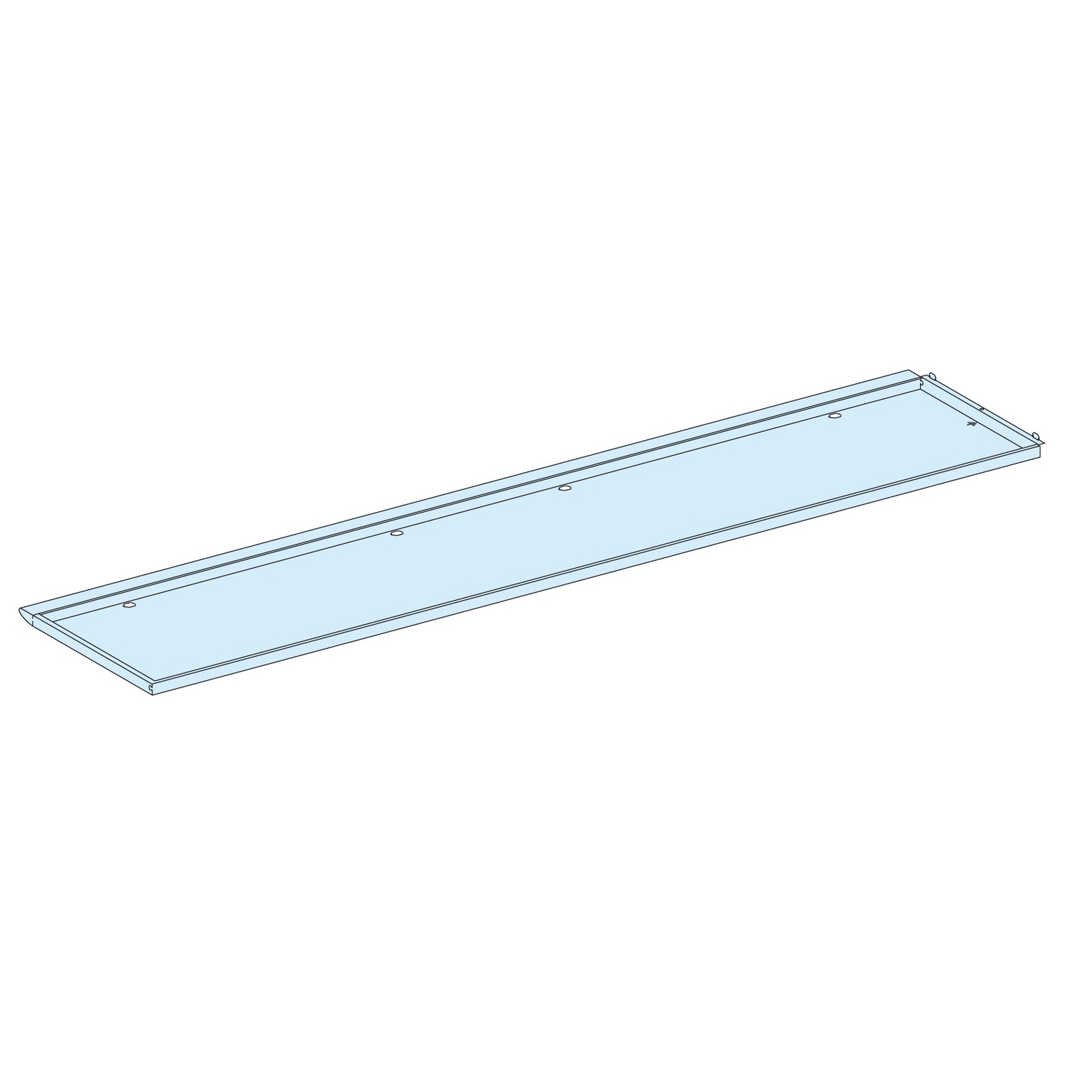08760 Schneider Electric IP30 side panels, D = 600 mm. Package of 2 for Left/Right