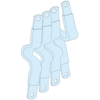  LVS04065 LVS04065 PRIKLJUČAK NSX-INS250 SABIRNICE 4P 250A  