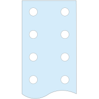  LVS04512 LVS04512 Linergy_TB SABIR. PE VERT. 25x5 L1675  