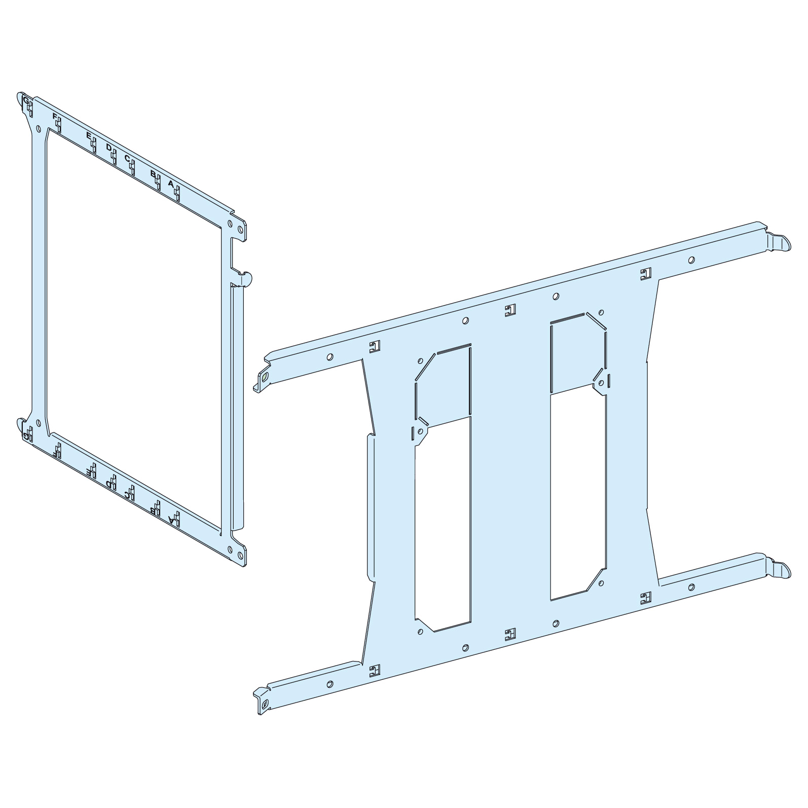 Platine NS800-1000 man/rot.